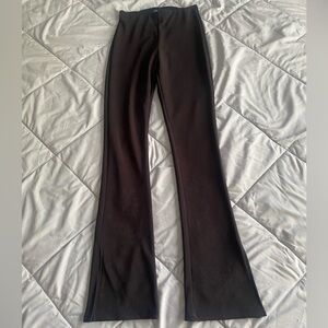 Flared Zara pants with leg slits